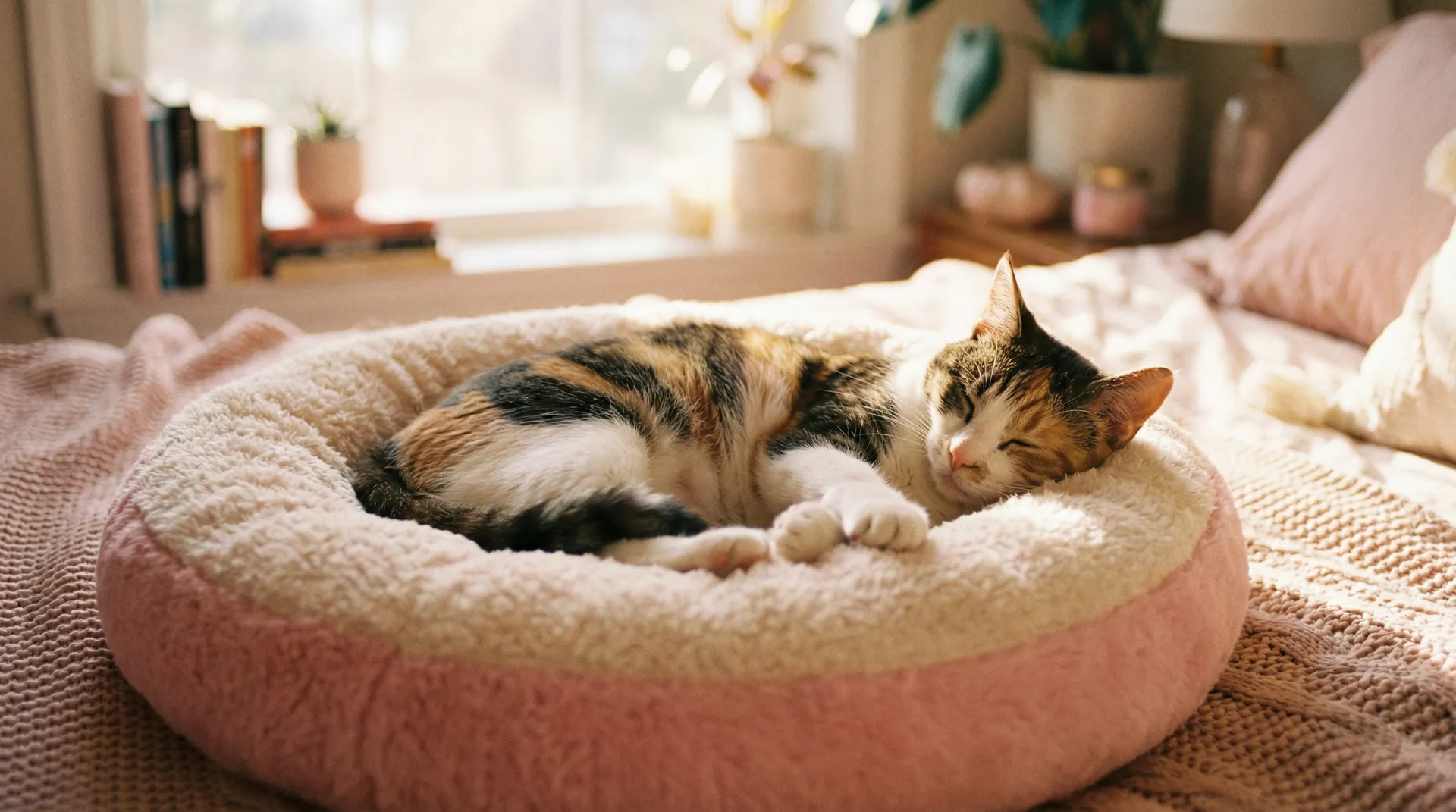 三花猫安静入睡 - 我喜欢你在线